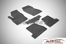 Коврики в салон резиновые сетка для Ford Focus III 2011-2015
