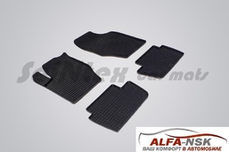 Коврики в салон резиновые сетка для Citroen C4 2004-2011