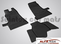 Коврики в салон резиновые сетка для Ford Transit 2006-2014