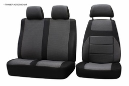 Чехлы на сиденья из ткани Жаккард для Ford Transit (8 G) 2014-