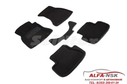 3D коврики в салон ворсовые для Audi A4 (B8) 2007-2015