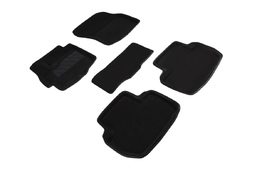 3D коврики в салон ворсовые для Mitsubishi Outlander II (XL) 2006-2012