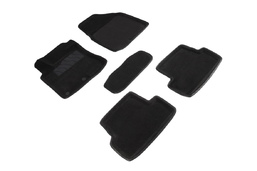 3D коврики в салон ворсовые для Nissan Qashqai 2007-2014