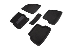 3D коврики в салон ворсовые для Ford Focus II 2004-2011