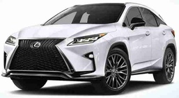 3D коврики в салон из экокожи для Lexus RX IV (AL20) 2015-2022
