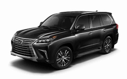 3D коврики в салон из экокожи для Lexus LX570 III  (J200) 2015-2021