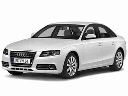 3D коврики в салон из экокожи для Audi A4 IV (B8) 2007-2015