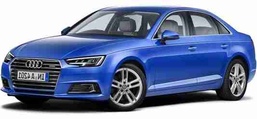 3D коврики в салон из экокожи для Audi A4 V (B9) 2015-н.в.