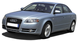 3D коврики в салон из экокожи для Audi A4 III (B7) 2004-2007
