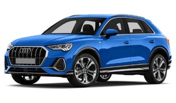 3D коврики в салон из экокожи для Audi Q3 Il (F3) 2018-н.в