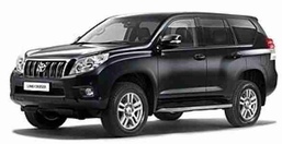 3D коврики в салон из экокожи для Toyota Land Cruiser Prado IV (J150) 2009-2013
