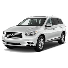 3D коврики в салон из экокожи для Infiniti QX60 2012-2021