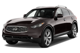 3D коврики в салон из экокожи для Infiniti FX45 II (S51) 2008-2012