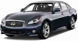 3D коврики в салон из экокожи для Infiniti M IV (Y51) 2008-2014