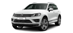 3D коврики в салон из экокожи для Volkswagen Touareg II (FL) 2010-2018