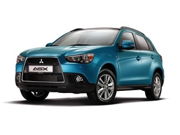 3D коврики в салон из экокожи для Mitsubishi ASX 2010-2012