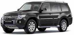 3D коврики в салон из экокожи для Mitsubishi Pajero V90 2015-н.в.