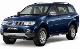 3D коврики в салон из экокожи для Mitsubishi Pajero Sport ll 2008-2013