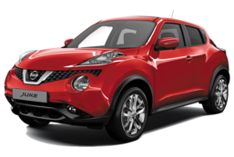3D коврики в салон из экокожи для Nissan Juke I (YF15) (Ниссан Жук) 2014-2020