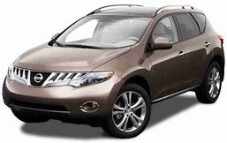 3D коврики в салон из экокожи для Nissan Murano (Z51) (Ниссан Мурано) 2008-2015