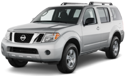 3D коврики в салон из экокожи для Nissan Pathfinder III (R51) 2004-2010