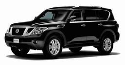 3D коврики в салон из экокожи для Nissan Patrol VI (Y62) 2010-2017