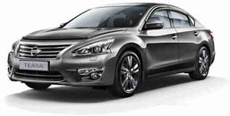 3D коврики в салон из экокожи для Nissan Teana III (L33) (Ниссан Теана Л33) 2014-2016