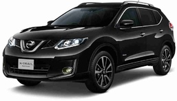 3D коврики в салон из экокожи для Nissan X-Trail (T32) 2014 -2022