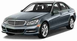 3D коврики в салон из экокожи для Mercedes-Benz C  (W204) (2WD 4WD)  2007-2014