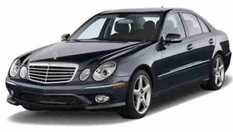 3D коврики в салон из экокожи для Mercedes-Benz E  (W211) (2WD) 2002-2009