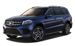 3D коврики в салон из экокожи для Mercedes-Benz GLS-Class (X166) 2015-2019