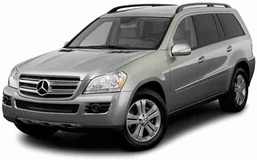 3D коврики в салон из экокожи для Mercedes-Benz GL I (X164) 2006-2012