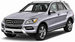 3D коврики в салон из экокожи для Mercedes-Benz M III (W166) 2011-2015