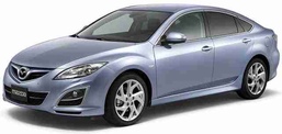 3D коврики в салон из экокожи для Mazda 6 sedan (GH) 2008-2012