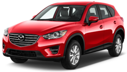3D коврики в салон из экокожи для Mazda CX5 2012-2016