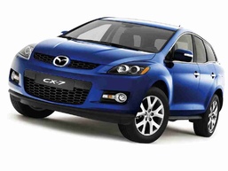 3D коврики в салон из экокожи для Mazda CX7 2006-2012
