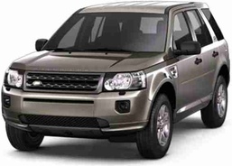 3D коврики в салон из экокожи для Land Rover Freelander II до 2-го рестайлинга (LR2) 2006-2012
