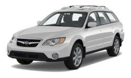3D коврики в салон из экокожи для Subaru Outback lll (BP) 2003 -2009