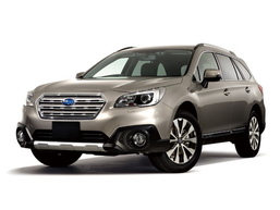 3D коврики в салон из экокожи для Subaru Outback V (BS) 2014-2021