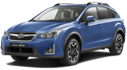3D коврики в салон из экокожи для Subaru XV I (GP) 2011-2017