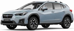 3D коврики в салон из экокожи для Subaru XV II (GT) 2017-н.в.