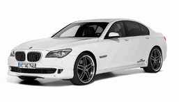 3D коврики в салон из экокожи для BMW 7 V Long (F01, F02, F04) 2008-2015