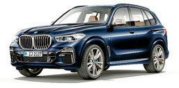 3D коврики в салон из экокожи для BMW X5 (G05) 2018-н.в.