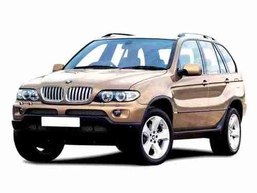 3D коврики в салон из экокожи для BMW X5 (E53) 1999-2006
