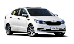 3D коврики в салон из экокожи для Kia Rio lll sd (QB) 2011-2017