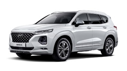 3D коврики в салон из экокожи для Hyundai Santa Fe IV (TM 5 мест) (Хендай Санта Фе) 2018-