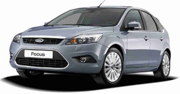 3D коврики в салон из экокожи для Ford Focus II хетчбек 5дв. 2004-2011