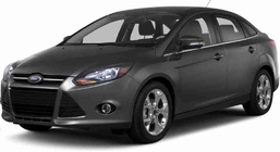 3D коврики в салон из экокожи для Ford Focus III седан 2011-2015