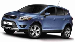 3D коврики в салон из экокожи для Ford Kuga I (CBV) 2008-2012