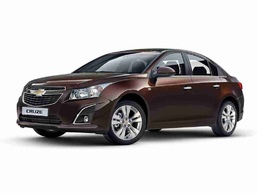 3D коврики в салон из экокожи для Chevrolet Cruze I седан (J300) (Шевроле Круз) 2008-2015